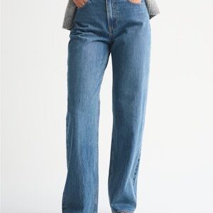 Abercrombie and Fitch High Rise Loose Jean